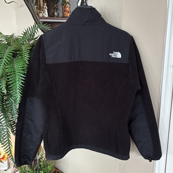 The North Face Black Fleece Zippered Jacket Retro Denali Embroidered Midweight - Picture 3 of 15
